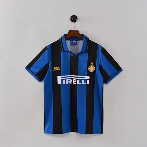 Inter Milan 95-96 Home Retro-style jersey